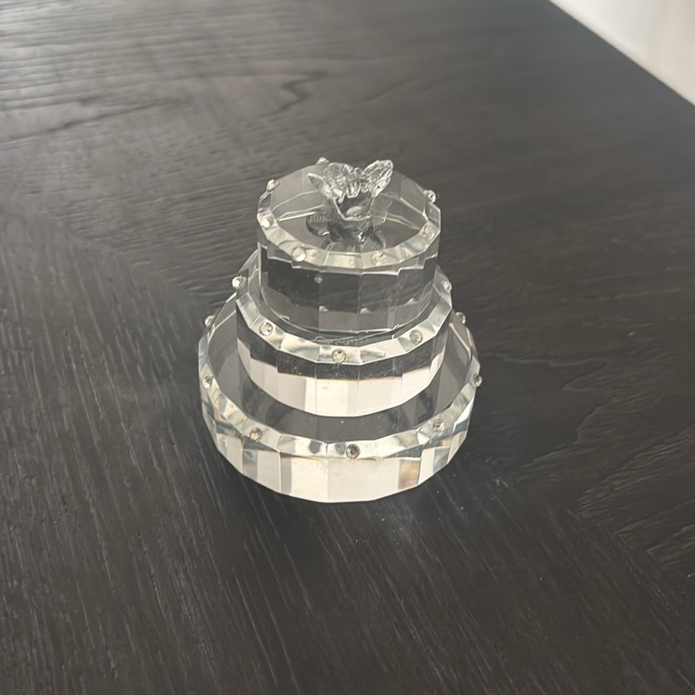 Crystal cake topper - Picture 2 of 2